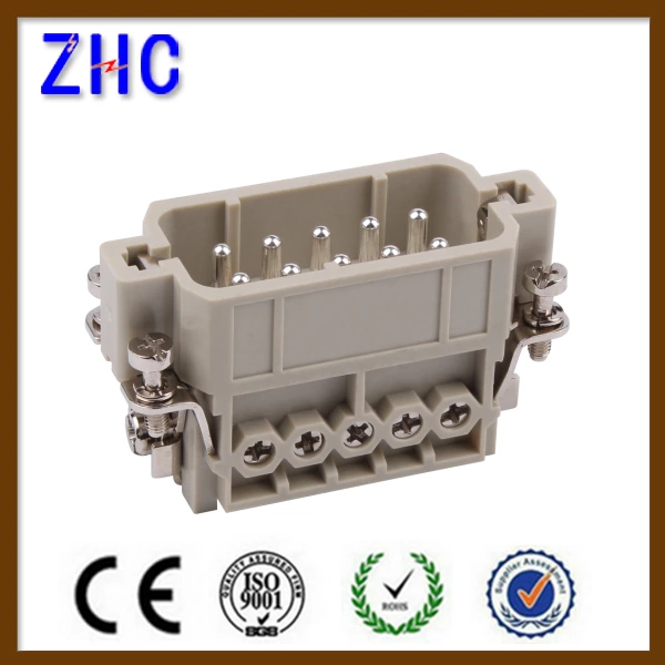 10p male insert connector