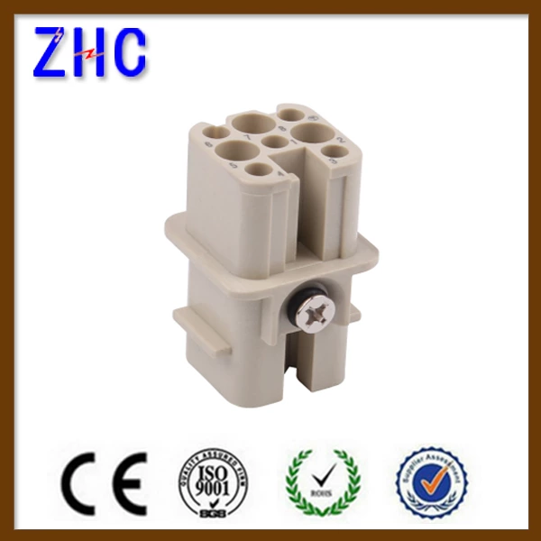 8p female heavy duty connector